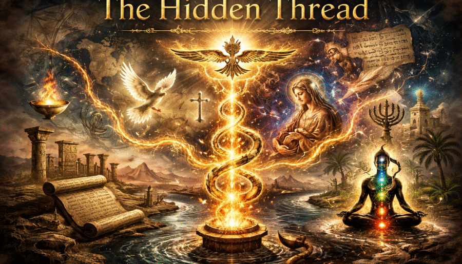 The Hidden Thread:  The Serpent That Rises Is the Fire That Burns